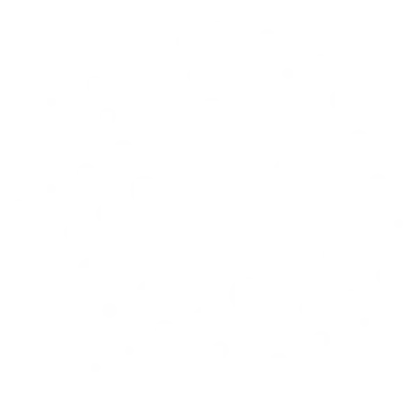 A white dotted sphere circle logo