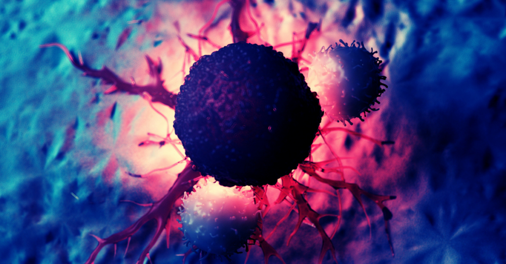 a close up of a cell